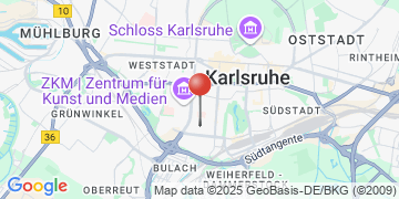 Wegbeschreibung - Google Maps anzeigen